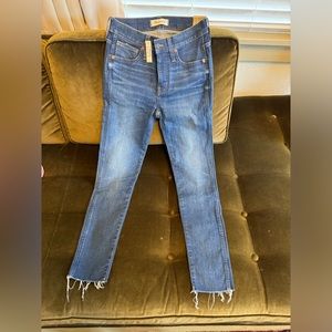 NWT Madewell skinny jeans